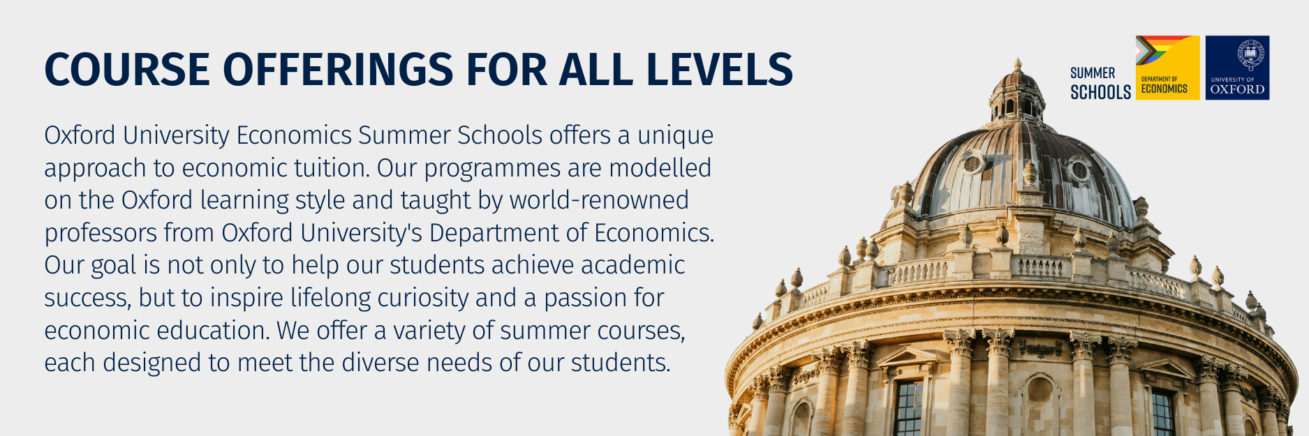 summer schools courses