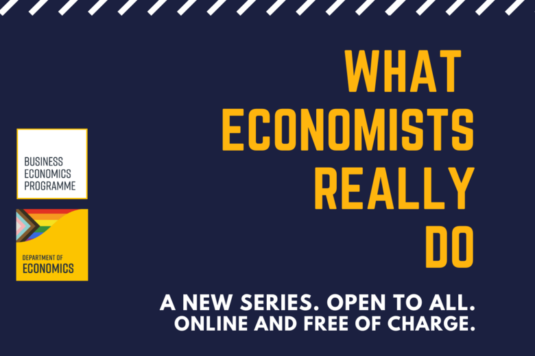 What economist really do events series graphic banner 